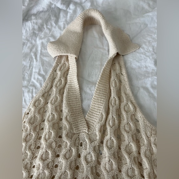 Knit halter top - Picture 2 of 4